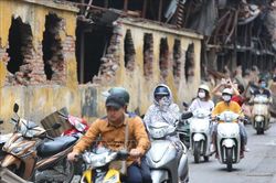 Vụ cháy Công ty Rạng Đông: Đang quan trắc chỉ số thủy ngân trong môi trường