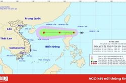 Áp thấp đi vào biển Đông và có khả năng mạnh thêm