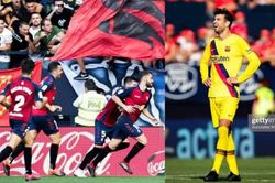 Barca bị Osasuna cầm hòa tại El Sadar là vì kém hay do thiếu may mắn?