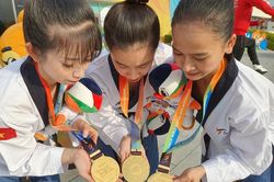 Taekwondo Việt Nam vượt qua chủ nhà Hàn Quốc giành HCV Đại hội Võ thuật thế giới Chungju 2019
