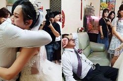 Cha nghẹn ngào trong ngày cưới con gái: 'Con ơi đừng đi'