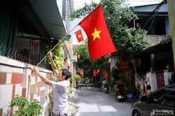 Thành phố Vinh tràn ngập sắc cờ Tổ quốc đón lễ Quốc khánh