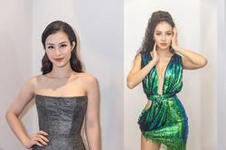 Đông Nhi khoe thềm ngực gợi cảm bên Phương Trinh Jolie hở ngang xẻ dọc