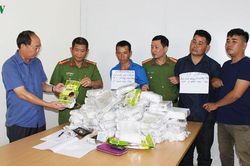 Bắt giữ nhóm vận chuyển 50kg ma túy đá ở Điên Biên