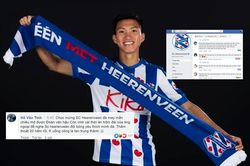 CĐV Việt Nam nô nức nhận là fan của Heerenveen sau khi CLB này chiêu mộ Văn Hậu