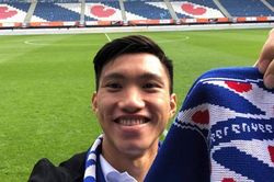 Người hâm mộ Việt Nam háo hức chờ đợi Văn Hậu ra mắt CLB Heerenveen