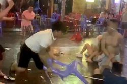 Hỗn chiến kinh hoàng ở phố đi bộ Bùi Viện gây xôn xao cộng đồng mạng