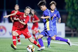 Giải BĐ nữ U15 quốc tế 2019: Chủ nhà nỗ lực bất thành