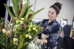Hoa hậu Xuân Hương hóa nàng thơ khi diện trang phục Yukata Nhật Bản