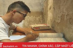 Chung tay giúp cậu học trò nghèo Hà Tĩnh viết tiếp giấc mơ đại học