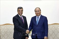 Thủ tướng Nguyễn Xuân Phúc tiếp Bộ trưởng Dầu mỏ kiêm Điện lực và Nước Kuwait