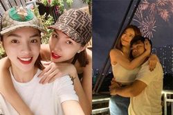 Sao Vbiz ngắm pháo hoa đón Quốc Khánh bên nhau, 'tình' nhất là cặp đôi Kỳ Duyên - Minh Triệu