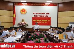 UBND tỉnh họp phiên thường kỳ tháng 8: Nỗ lực khắc phục khó khăn, thúc đẩy phát triển kinh tế - xã hội