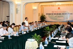 Hội thảo khoa học 'Đối ngoại Việt Nam đến 2030, tầm nhìn đến 2045'