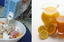 Có nên trộn sữa bột vào sinh tố, cháo cho trẻ ăn không?
