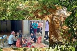Sạt lở núi làm 4 người thương vong ở vùng đất đá đỏ Lục Yên