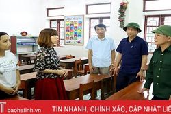 Ít nhất 8 trường học ở Hương Sơn không thể tổ chức khai giảng