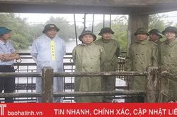 Bí thư Tỉnh ủy: Nắm chắc diễn biến thời tiết, điều tiết tiêu thoát nước hợp lý