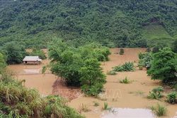Áp thấp nhiệt đới suy yếu thành một vùng áp thấp
