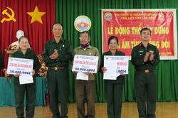 Di Linh: Khởi công xây dựng Nhà ấm tình đồng đội