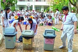 Năm học mới 2019 – 2020: Trường học nói không với rác thải nhựa