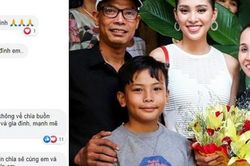 Ông nội Hoa hậu Tiểu Vy qua đời, nhiều sao Việt gửi lời chia buồn