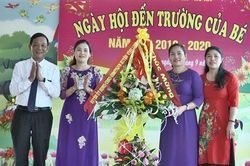 Vĩnh Linh: Nô nức ngày hội toàn dân đưa trẻ đến trường năm học 2019-2020.