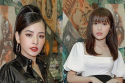 Chi Pu cá tính, Han Sara lẻ bóng đi xem phim kinh dị