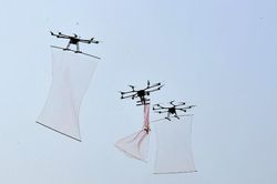 Trung Quốc khoe sát thủ 'người nhện' diệt máy bay không người lái kẻ thù