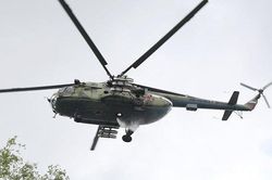 Gãy bánh đáp, trực thăng Mi-8 rơi ở Nga