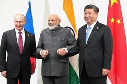 Nói kỷ nguyên của phương Tây sắp chấm dứt, ông Putin nhấn mạnh vai trò của Trung Quốc, Ấn Độ