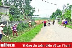 Phụ nữ Lang Chánh chung sức xây dựng nông thôn mới