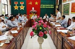 Kiểm tra cải cách hành chính 2 huyện Hồng Ngự, Thanh Bình