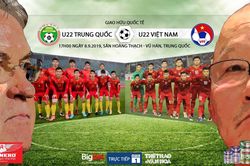 Soi kèo U22 Việt Nam vs U22 Trung Quốc (17h00 hôm nay). Trực tiếp bóng đá VTC1, VTV6, VTV5, VTC3