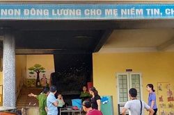 Quảng Trị: Cháy tại trường Mầm non