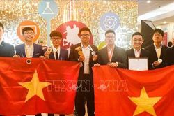 Việt Nam đạt 8 huy chương ngay lần đầu tham dự Cuộc thi Olympic Quốc tế Moscow