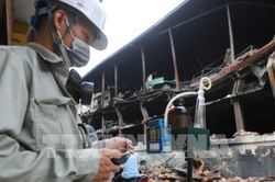 Vụ cháy Công ty Rạng Đông: Chỉ tiêu thủy ngân trong nguồn nước có an toàn?