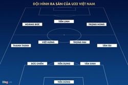 HLV Hiddink bất lực nhìn học trò thua U22 Việt Nam