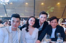 Trấn Thành, Phạm Quỳnh Anh dự lễ cưới con gái Minh Nhựa