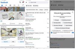 Người dùng Việt Nam có thể dùng tính năng tìm việc làm trên Facebook