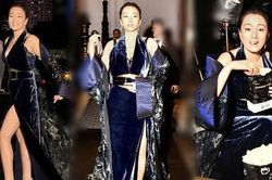Mỹ nhân Hoa ngữ Củng Lợi gợi cảm đầy sức sống ở tuổi 53