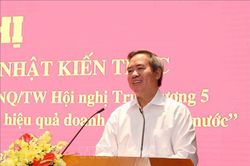 Tiếp tục cơ cấu lại, đổi mới và nâng cao hiệu quả doanh nghiệp nhà nước