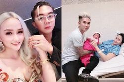 Hậu ồn ào chia tay Lương Bích Hữu, Khánh Đơn hạnh phúc khoe bà xã hot girl vừa sinh con đầu lòng nặng 3kg