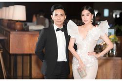Vợ chồng Khánh Thi sóng đôi sang chảnh dự hôn lễ 'ái nữ' đại gia Minh Nhựa