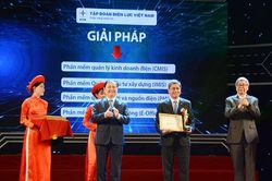 EVN nhận Giải thưởng Doanh nghiệp Chuyển đổi số xuất sắc