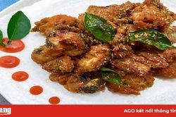 Gà chiên chanh sả