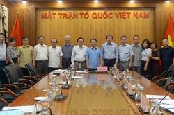 Nghiệm thu đề tài khoa học 'Thuật ngữ Mặt trận Tổ quốc'