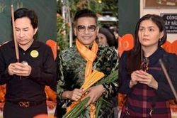 NSƯT Kim Tử Long, Ngọc Huyền, Thanh Bạch cùng nhiều nghệ sĩ thắp hương cúng Tổ ngành sân khấu