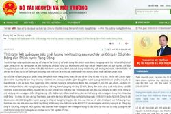 Bộ TN-MT thay đổi thông tin Công ty Rạng Đông thừa nhận bóng đèn bị cháy chứa thủy ngân lỏng