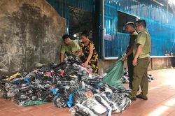 Bắt tận gốc đường dây sản xuất hàng nhái thương hiệu The North Face